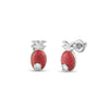 Tropical Glamour Gems Ear Pins