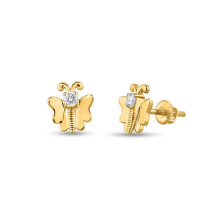 Ethereal Butterfly Sparkle Ear Studs