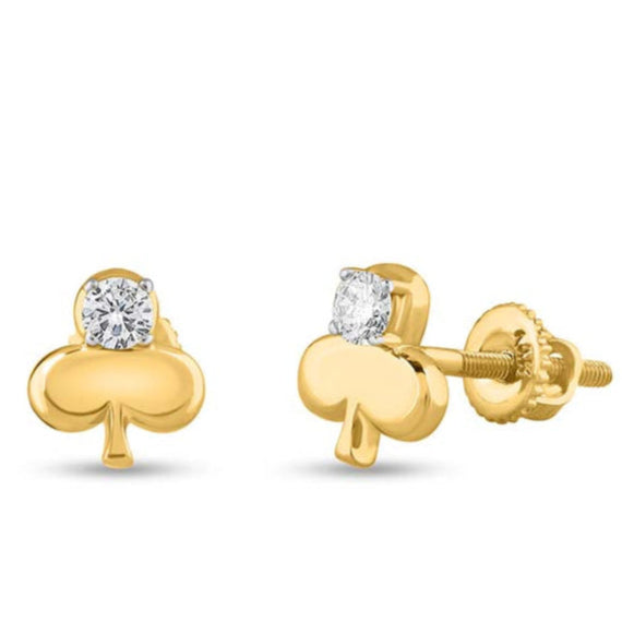elegant-club-charm-ear-studs-yellow