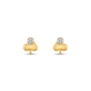 elegant-club-charm-ear-studs-yellow