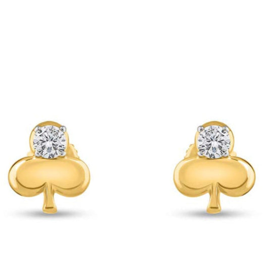 elegant-club-charm-ear-studs-yellow
