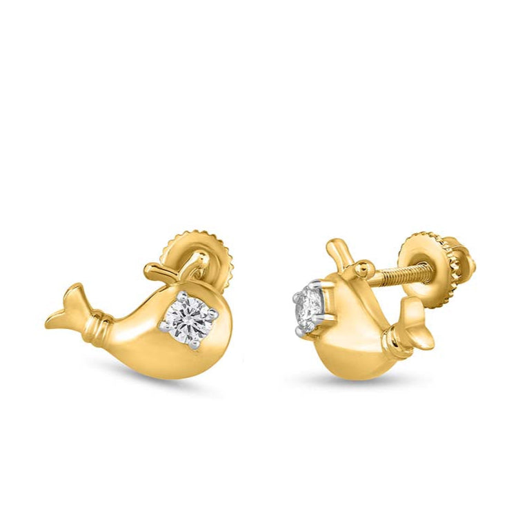dolphin-dazzle-earpins-yellow