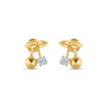 cherry-blossom-earpins-yellow