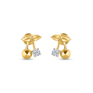 cherry-blossom-earpins-yellow