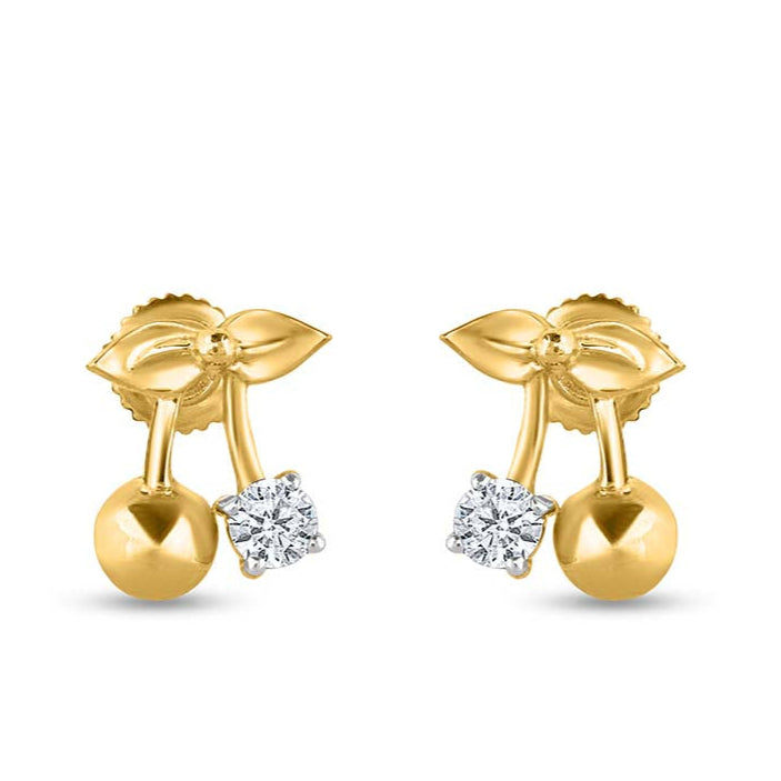 cherry-blossom-earpins-yellow
