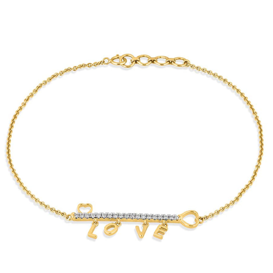 LOVE Adorned Bracelet