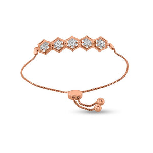 aureate-hexagonal-charm-bracelet-rose