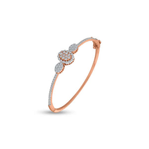 Triple Radiance Orbit Bracelet