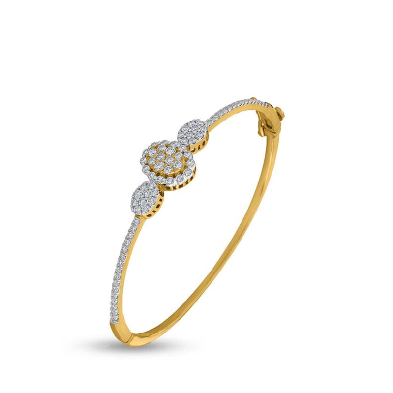 Triple Radiance Orbit Bracelet