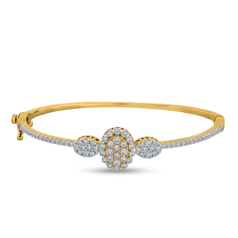 Triple Radiance Orbit Bracelet