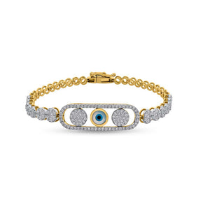 Evil Eye Sentinel Elegance Bracelet