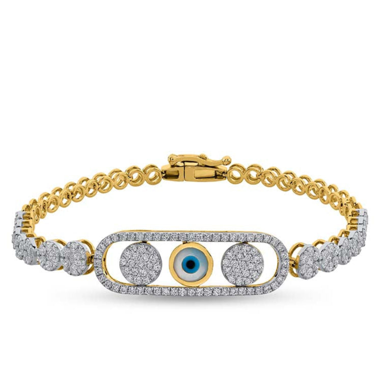 Evil Eye Sentinel Elegance Bracelet