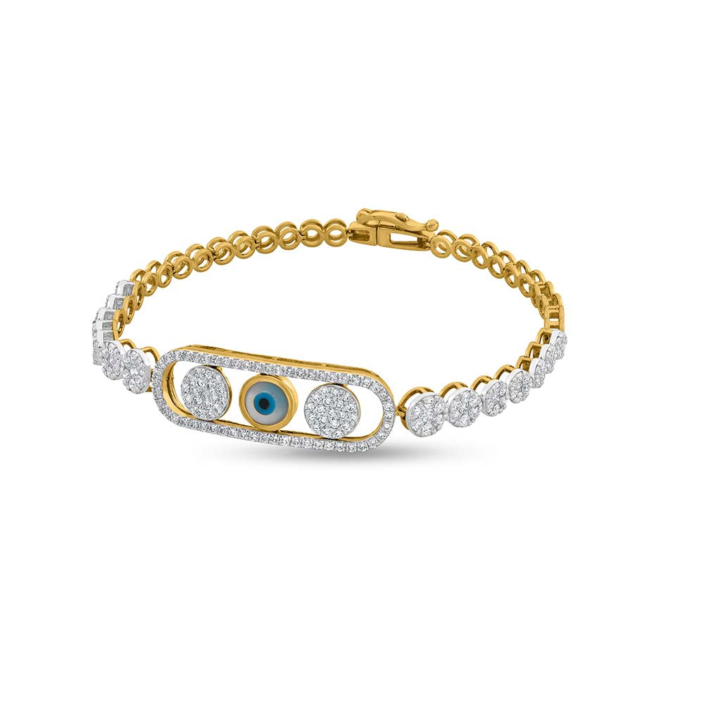 Evil Eye Sentinel Elegance Bracelet