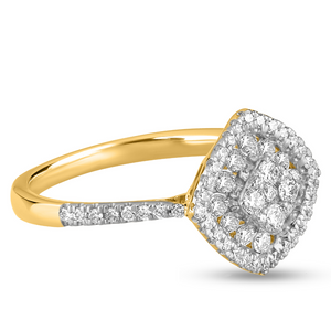 Lyra Gold Diamond Ring