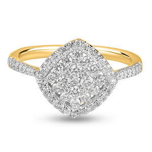 Lyra Gold Diamond Ring