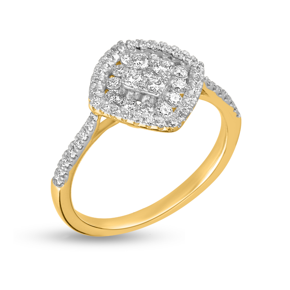 Lyra Gold Diamond Ring