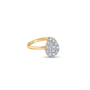 Evangeline Gold Diamond Ring