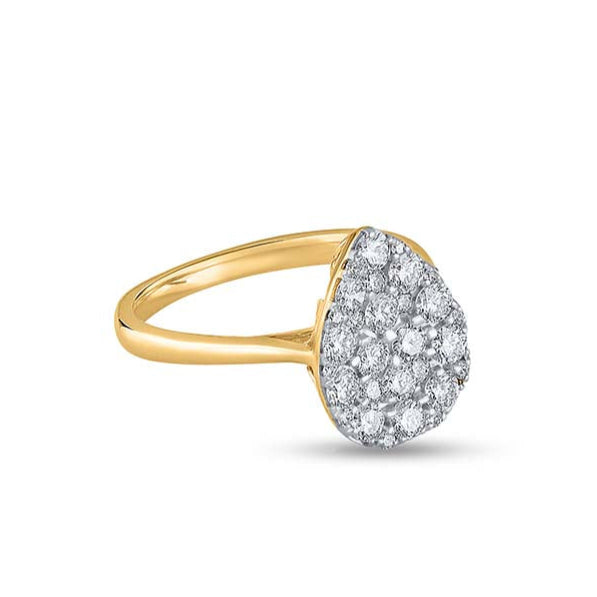 Evangeline Gold Diamond Ring