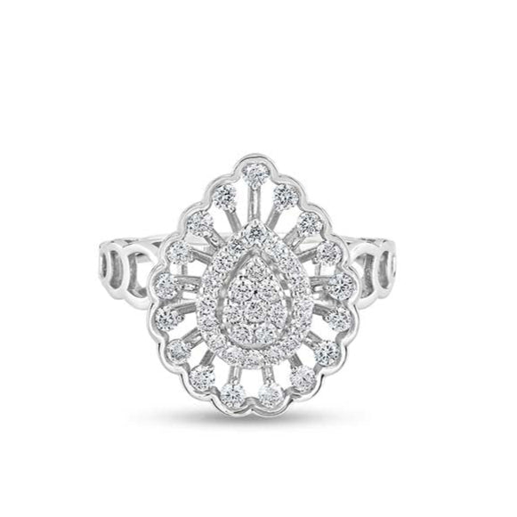 Heavenly Hues Diamond Ring