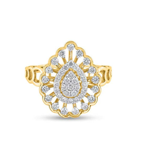 Heavenly Hues Diamond Ring
