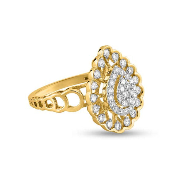 Heavenly Hues Diamond Ring