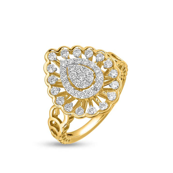 Heavenly Hues Diamond Ring