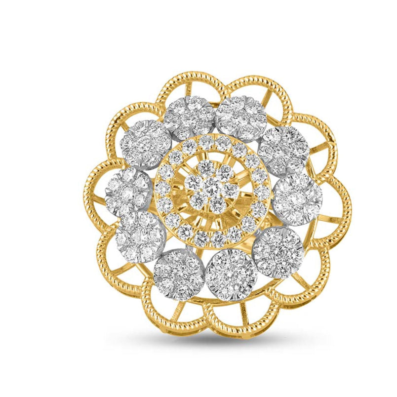 Noble Nest Diamond Ring