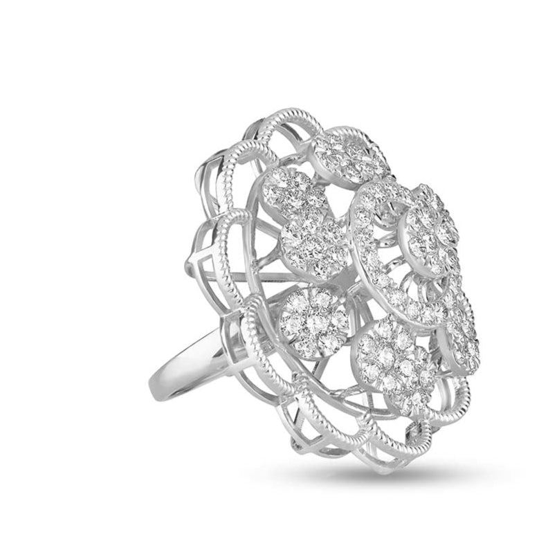 Noble Nest Diamond Ring