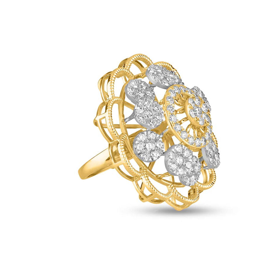 Noble Nest Diamond Ring