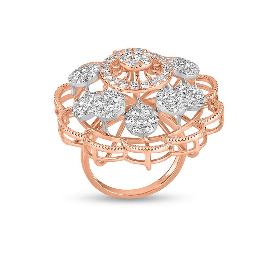 Noble Nest Diamond Ring