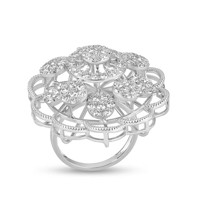 Noble Nest Diamond Ring