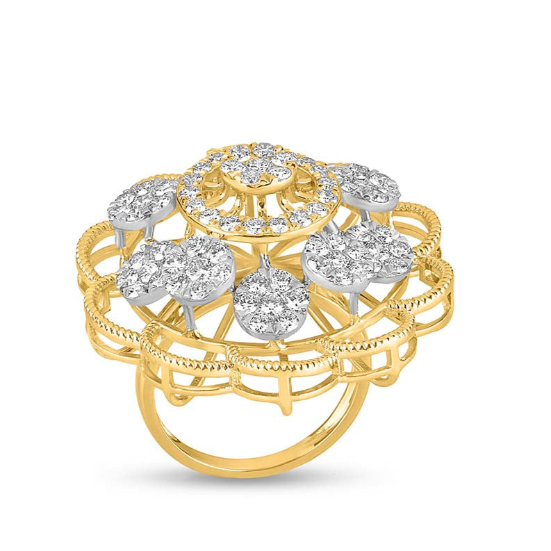Noble Nest Diamond Ring