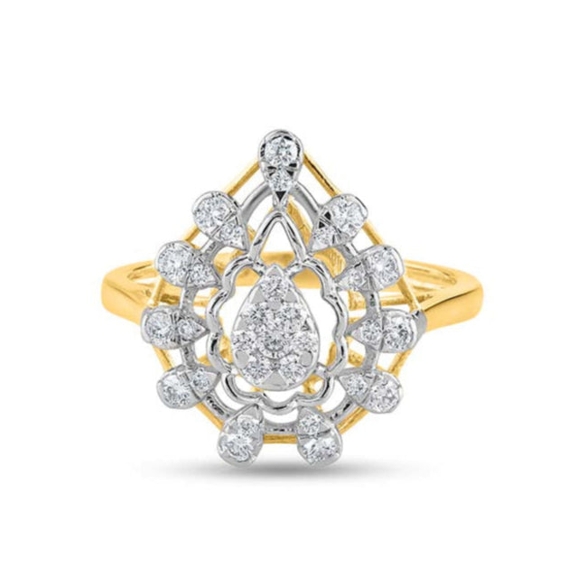 Glittering Galaxy Diamond Ring