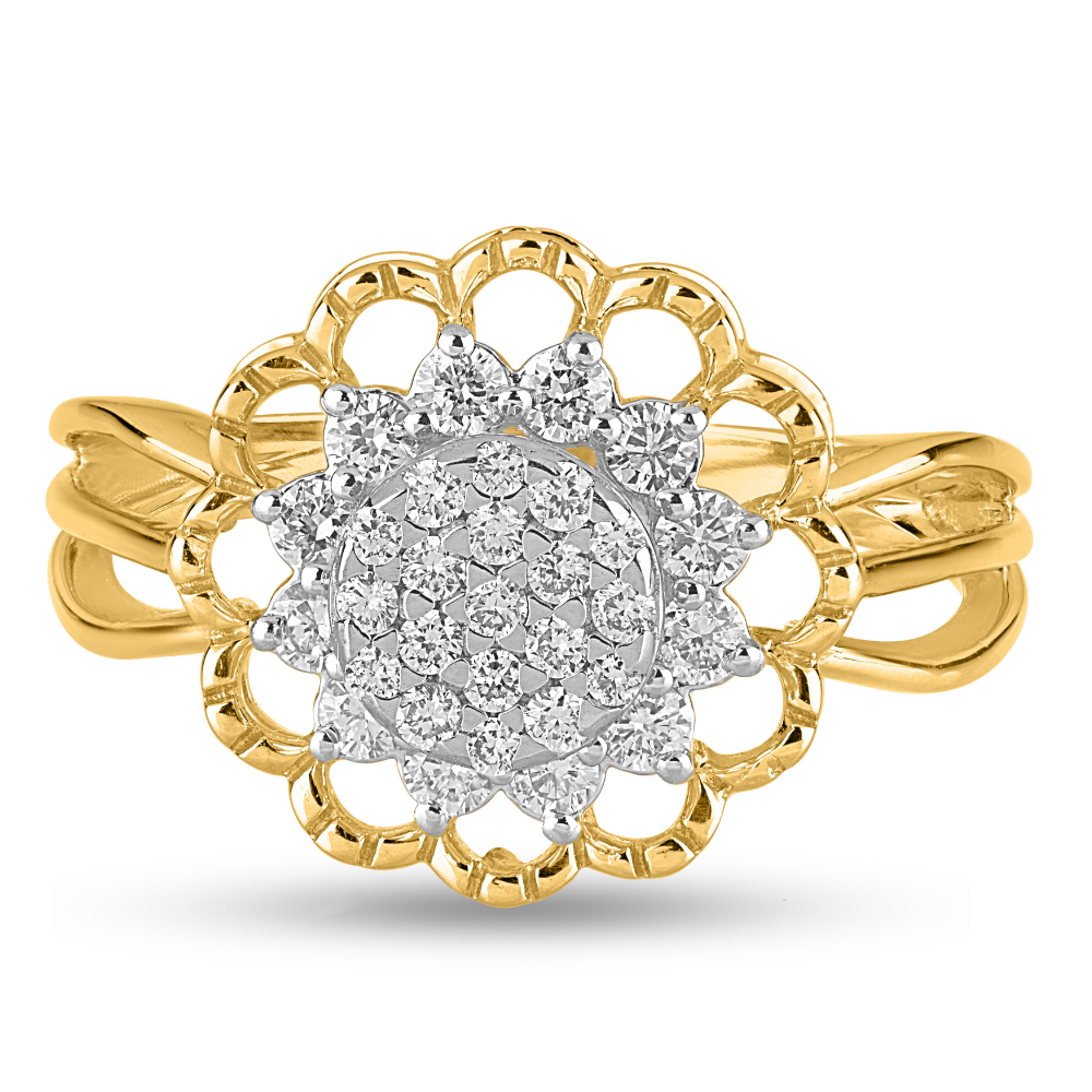 Mystic Mosaic Diamond Ring