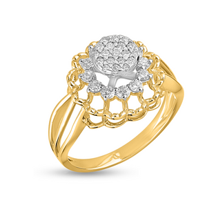 Mystic Mosaic Diamond Ring