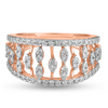 Spinel Sparkle Diamond Ring