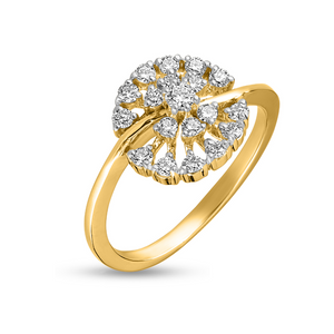 Kunzite Kiss Diamond Ring