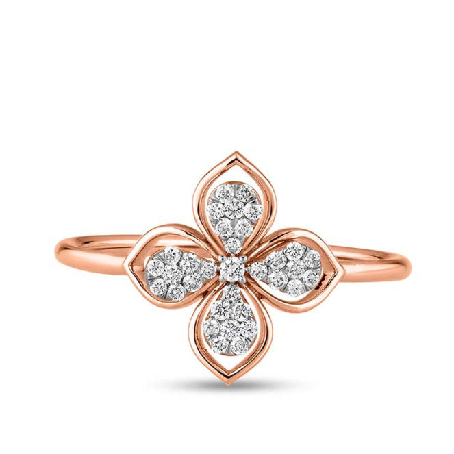 Midnight Magic Diamond Ring