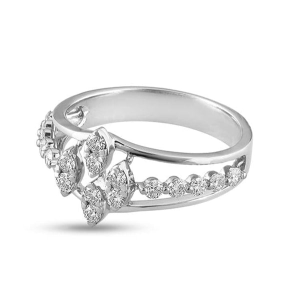 Twilight Twist Diamond Ring
