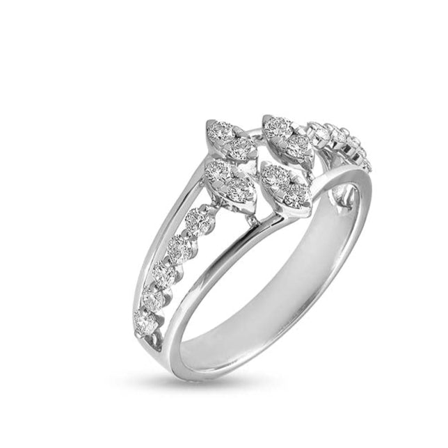 Twilight Twist Diamond Ring