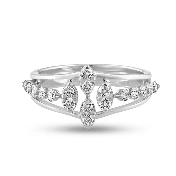 Twilight Twist Diamond Ring