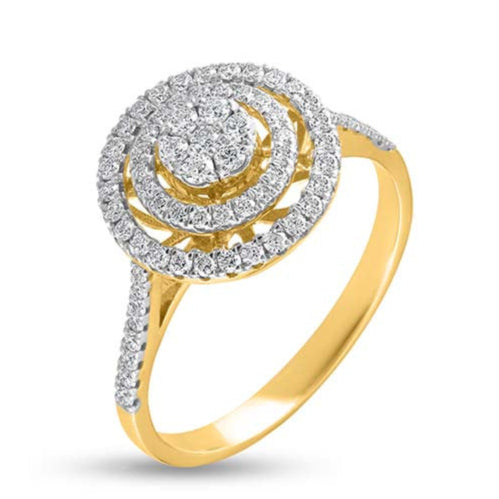 Geode Glamour Diamond Ring