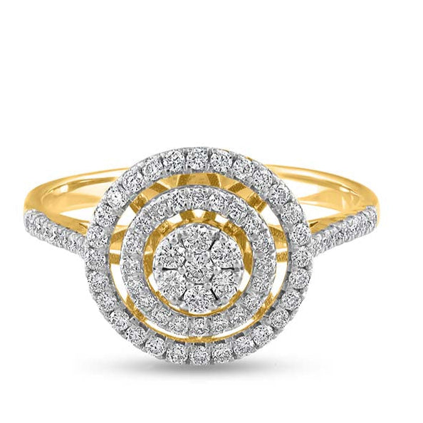 Geode Glamour Diamond Ring