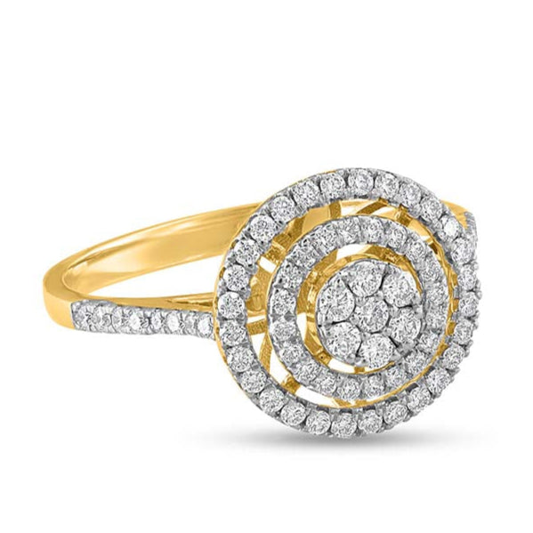 Geode Glamour Diamond Ring