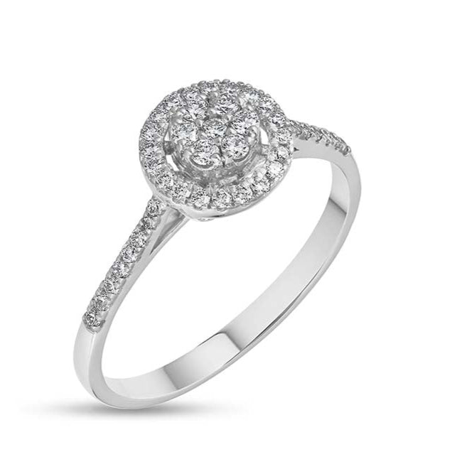 Peacock Parade Diamond Ring