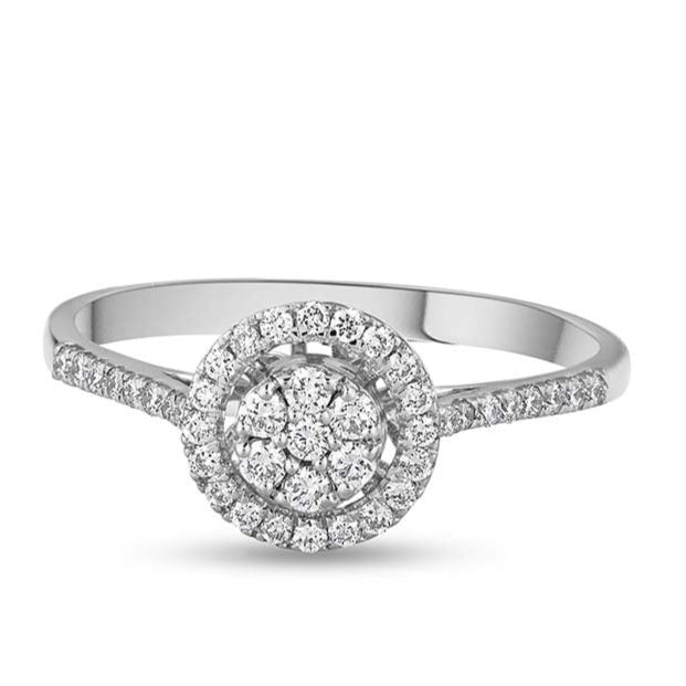 Peacock Parade Diamond Ring