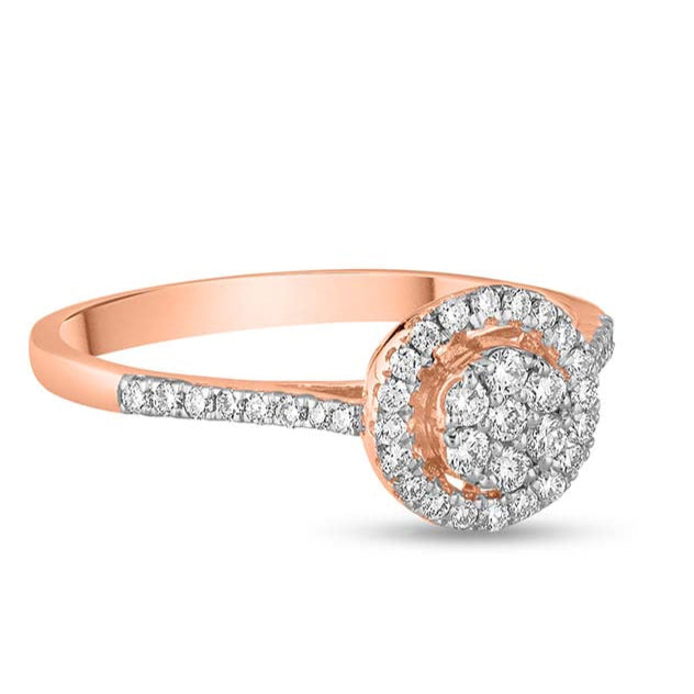 Peacock Parade Diamond Ring