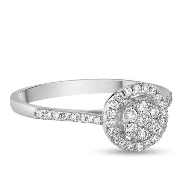 Peacock Parade Diamond Ring