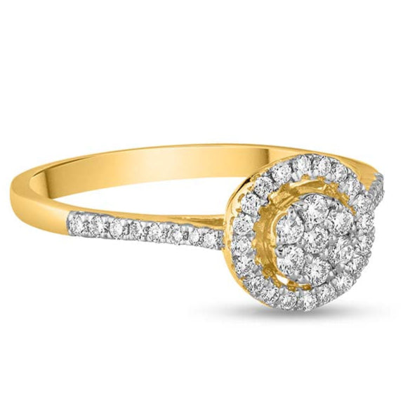 Peacock Parade Diamond Ring