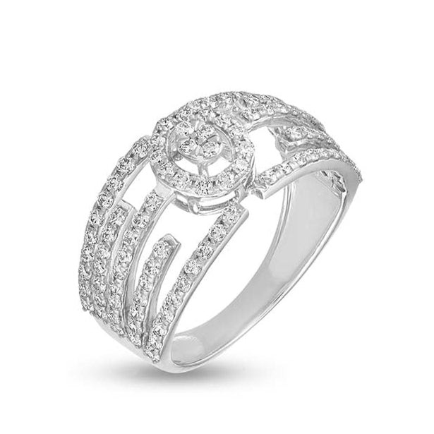 Orchid Oasis Diamond Ring